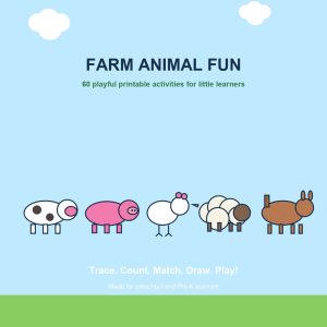 Farm Animal Fun – printable educational resource