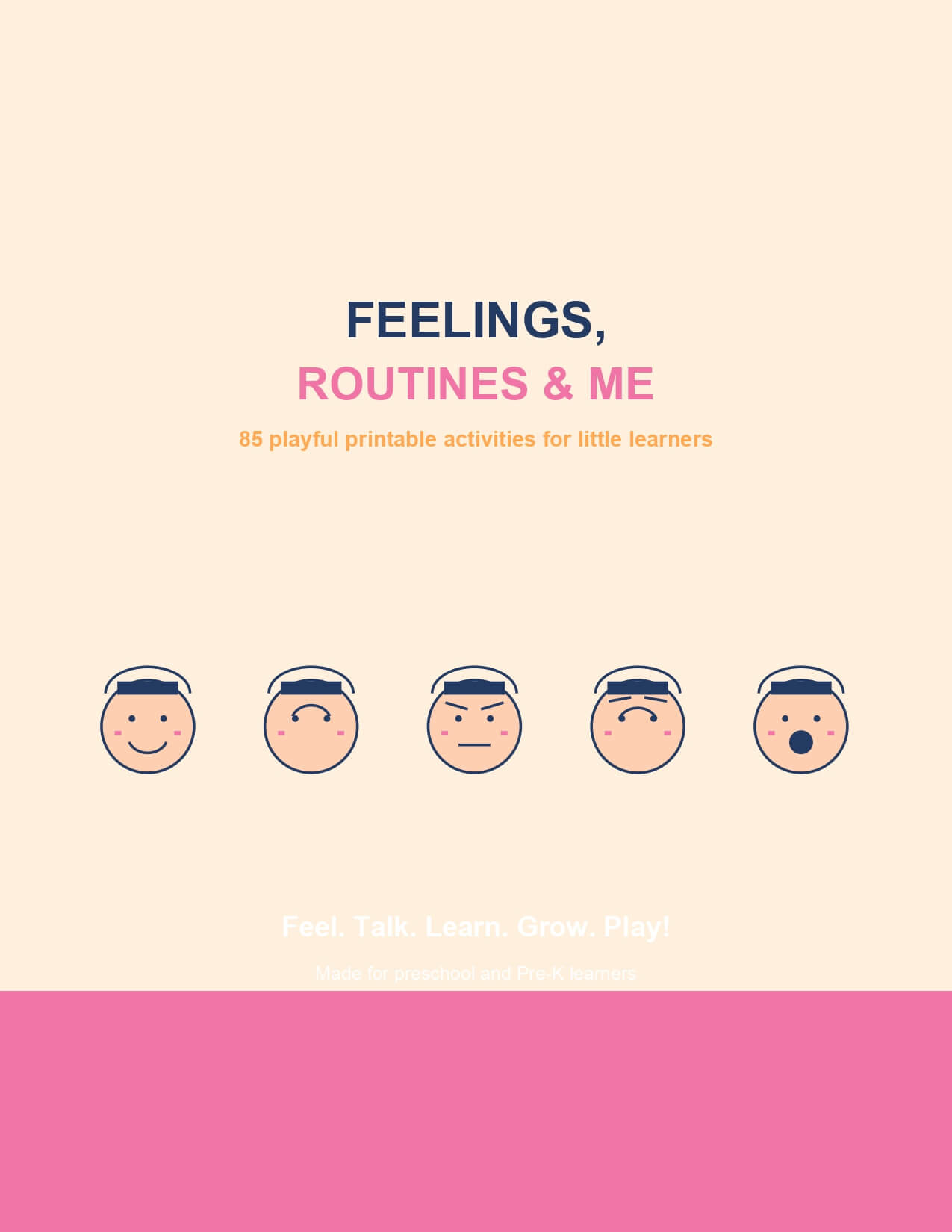 Feelings, Routines & Me – printable educational resource