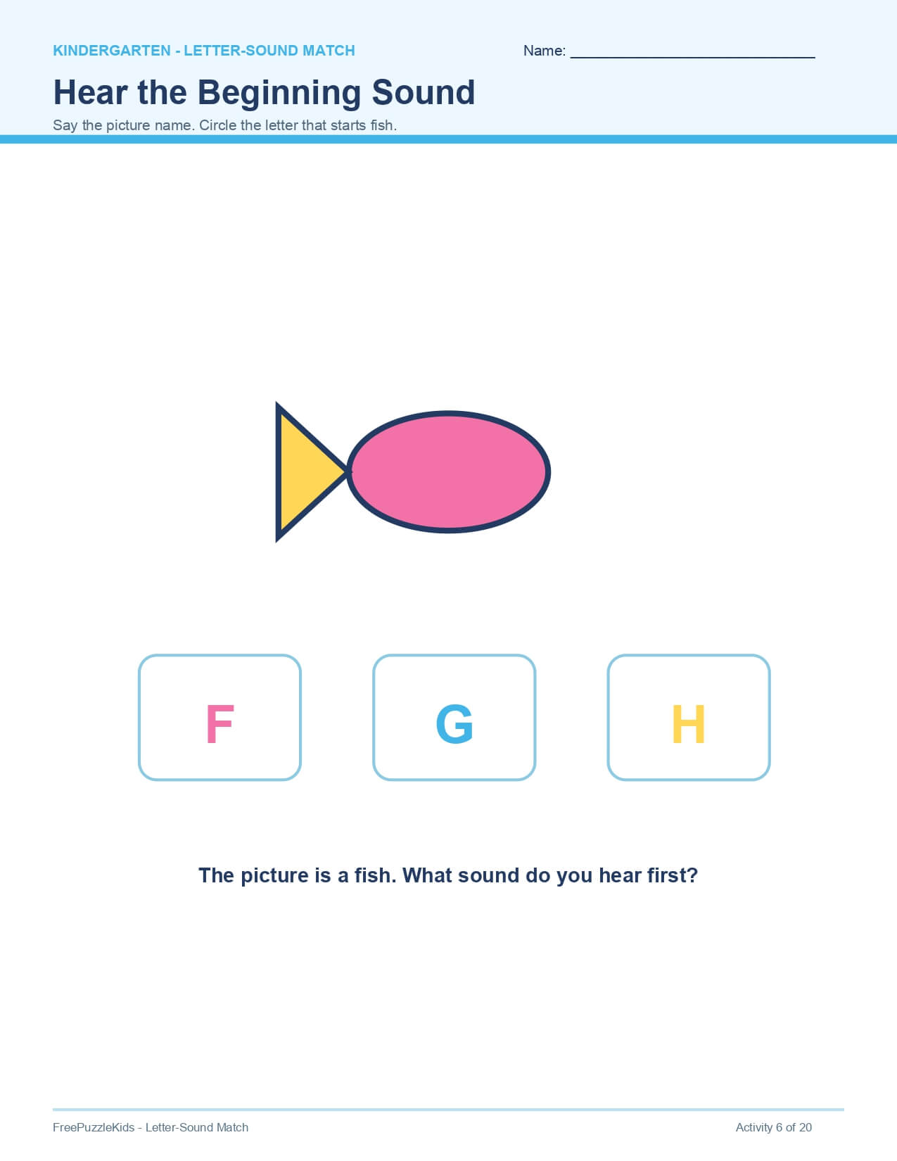 Kindergarten Comprehensive Learning Workbook Group(A) – worksheet preview page 5