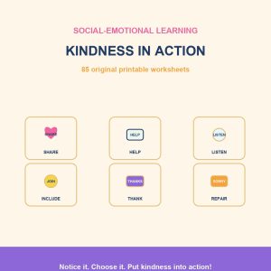 Kindness in Action – printable educational resource