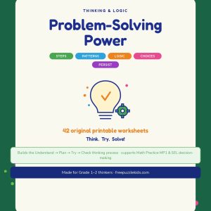 Problem-Solving Power - Grade 2 – printable educational resource