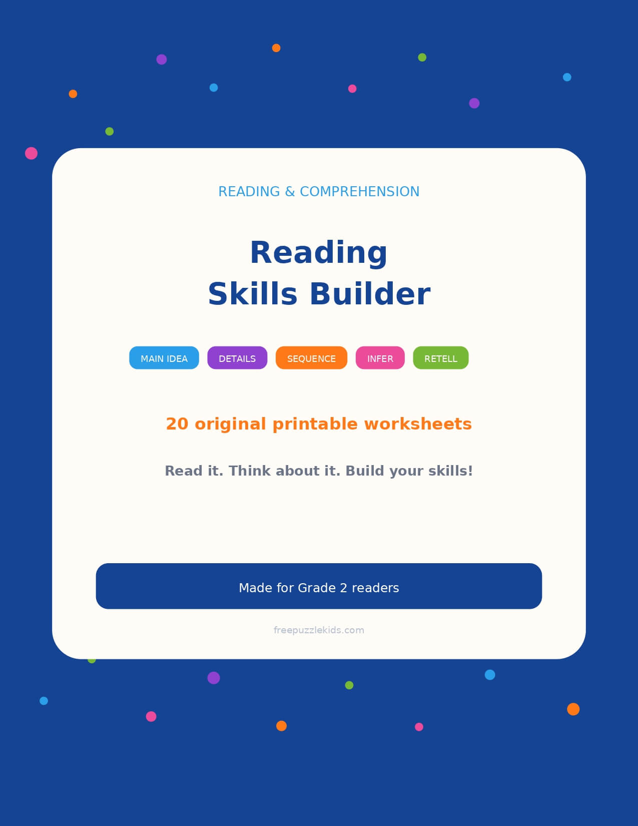 Reading Skills Builder – Grade 2 – printable educational resource