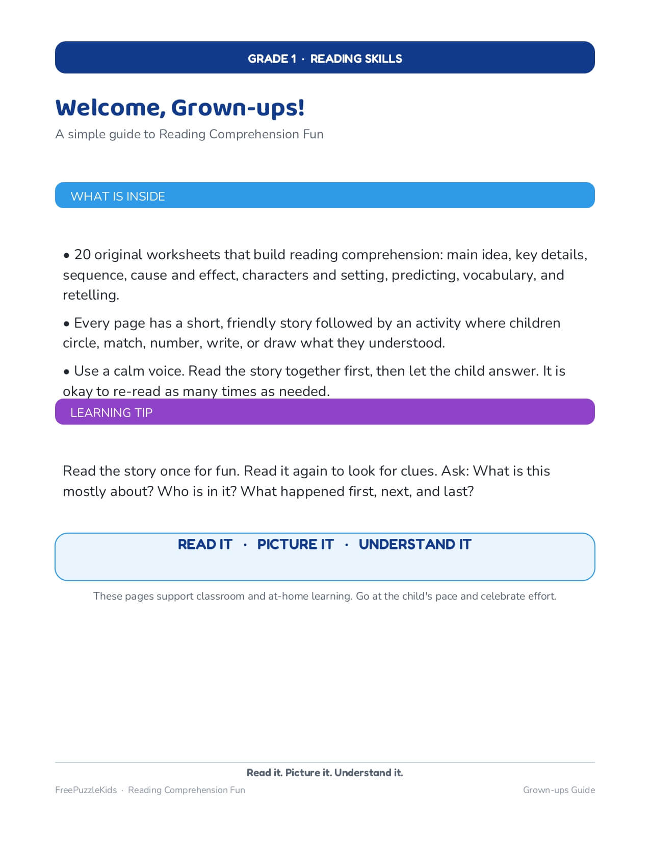 Super Annual Package (A) Grade 1 – worksheet preview page 2