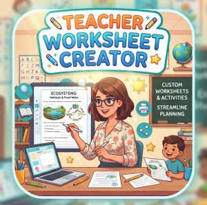 Teacher Worksheet Creator