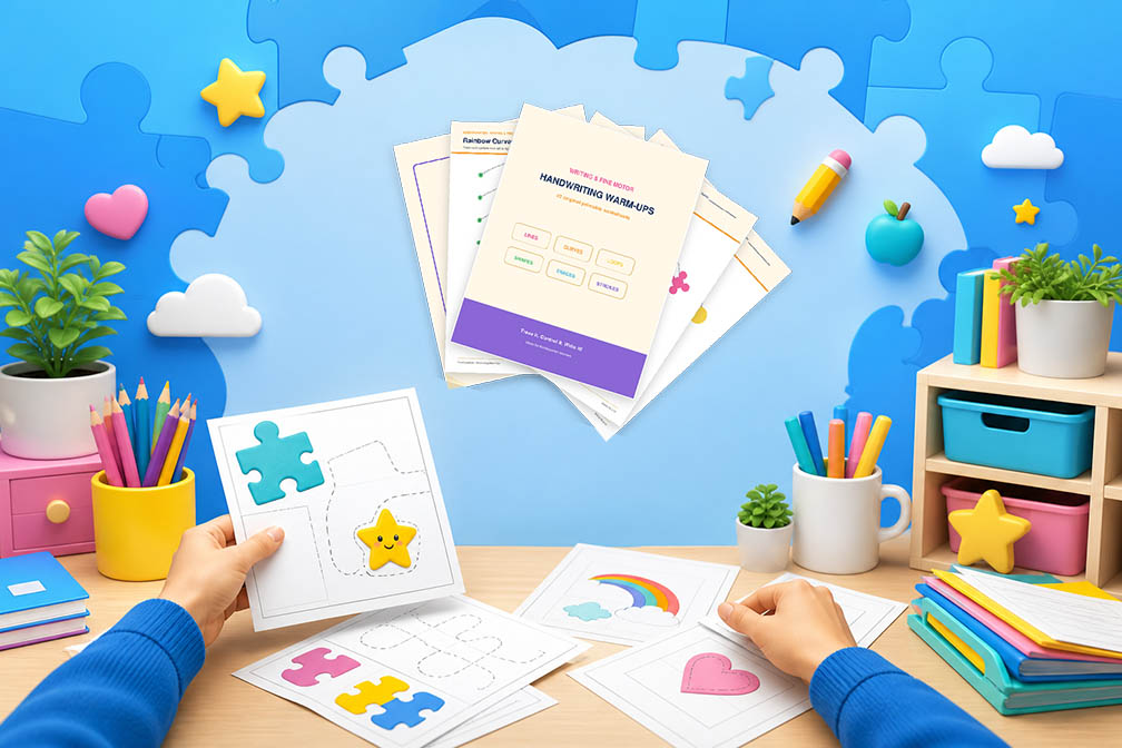 Colorful printable activities for children